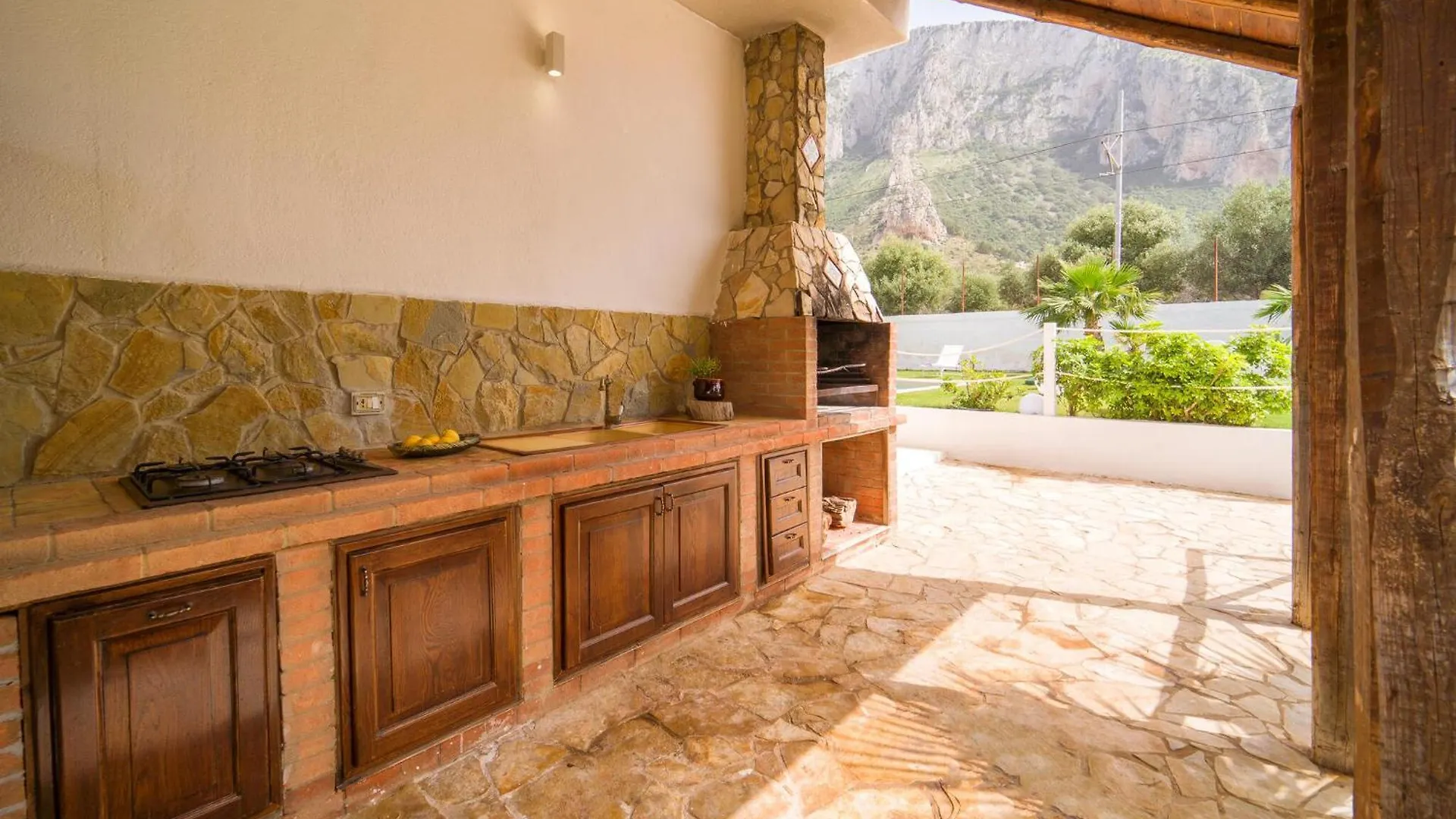 別荘 Pet Friendly Home In Palermo With Kitchen